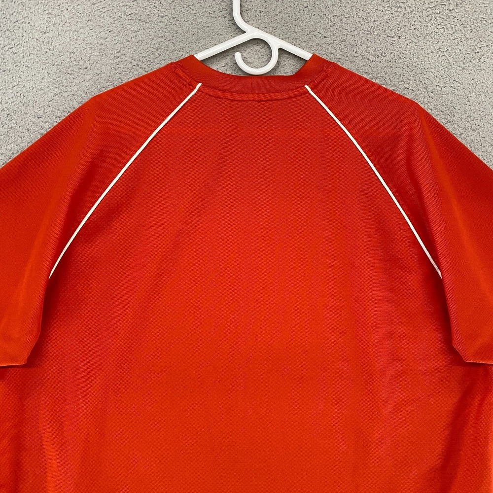 Nike Y2K T-Shirt Mens Large Orange Short Sleeve Vintage Wicking Workout - Picture 10 of 12
